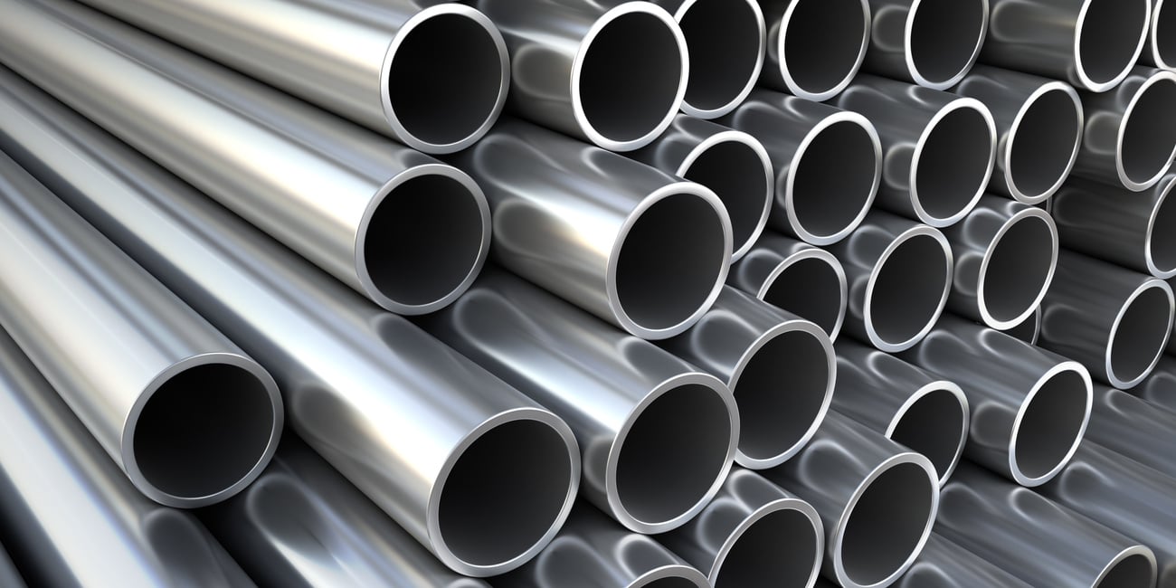 Metal pipes, steel tubes